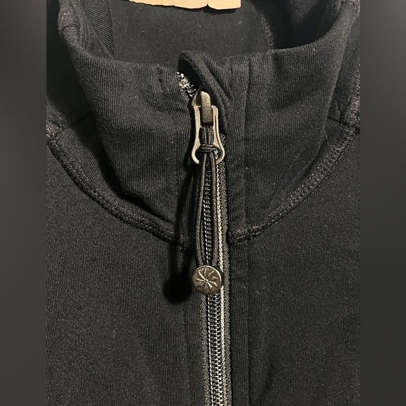 Athleta Shanti Running Jacket // Black Athletic Sz M/L - Picture 5 of 12